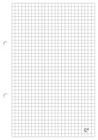 Wkład do segregatora A4, kratka, 100 kartek, Interdruk